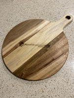 Myositis Association - 30cm acacia wood cheeseboard engraved - round
