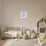 Nursery baby elephant Canvas