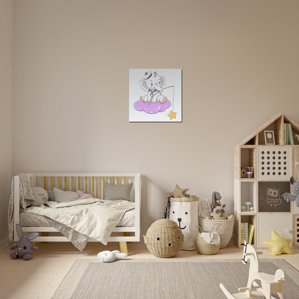 Nursery baby elephant Canvas